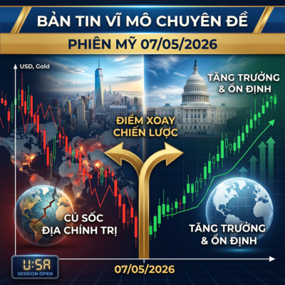 BẢN TIN VĨ MÔ CHUYÊN ĐỀ: PHIÊN MỸ 07/05/2026