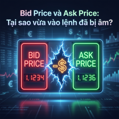 Bid Price và Ask Price: Tại sao vừa vào lệnh đã bị âm?
