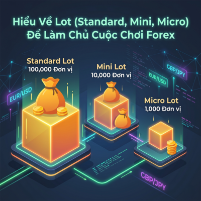 Hiểu Về Lot (Standard, Mini, Micro) Để Làm Chủ Cuộc Chơi Forex