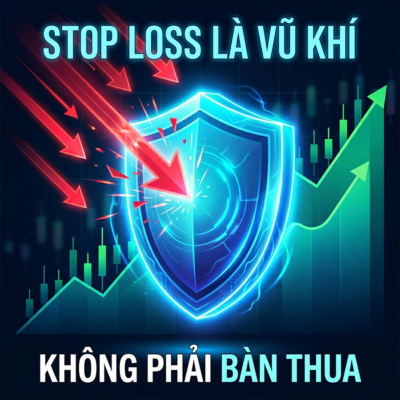 Đừng Gồng Lỗ: Stop Loss Là Vũ Khí, Không Phải Bàn Thua