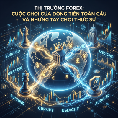 Thị trường Forex: Cuộc chơi của Dòng tiền toàn cầu và Những tay chơi thực sự
