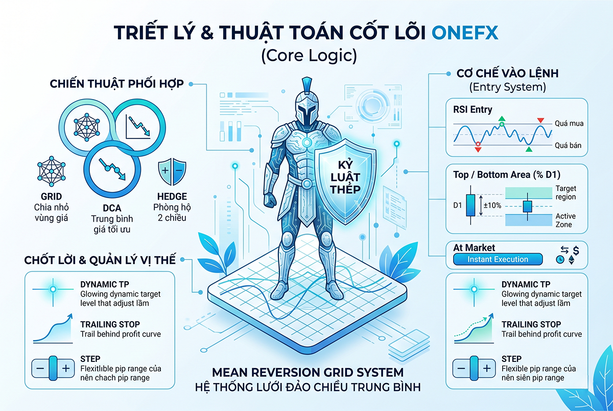 Triết Lý & Thuật Toán Cốt Lõi OneFx (Core Logic)