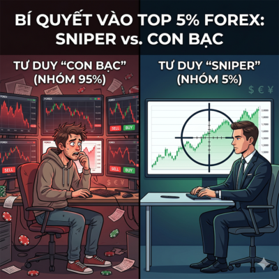 Tư duy ‘Sniper’ vs Tư duy ‘Con bạc’: Sự khác biệt giữa 5% và 95%