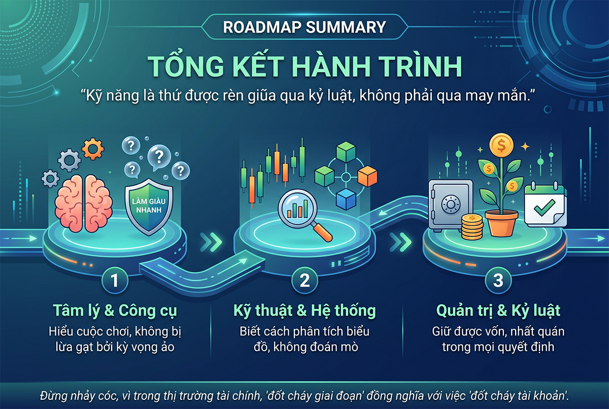 TỔNG KẾT HÀNH TRÌNH (THE ROADMAP SUMMARY)