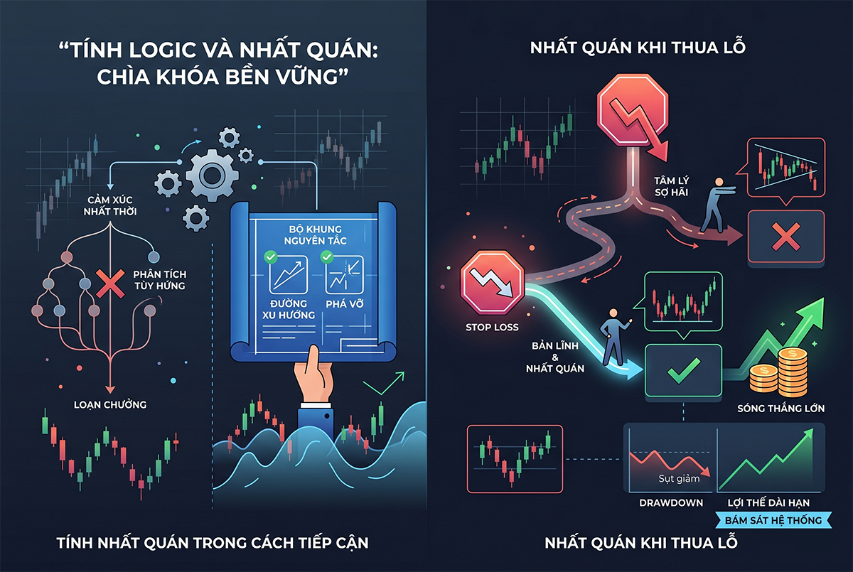 Tính logic và nhất quán: Chìa khóa của sự bền vững