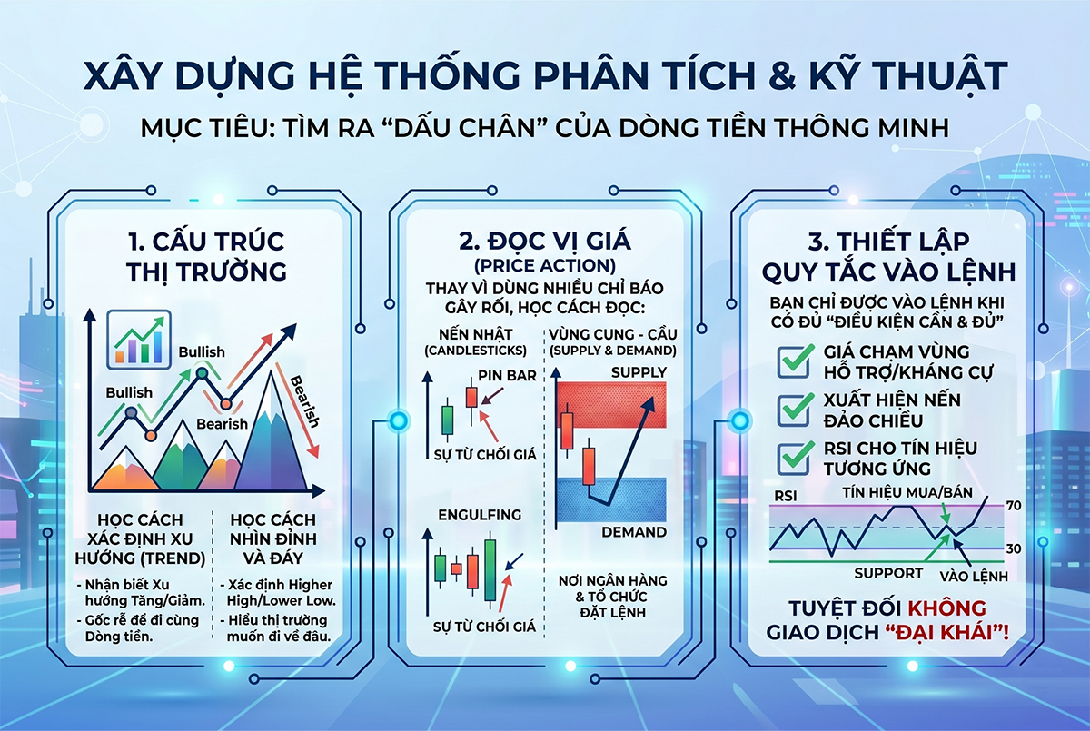XÂY DỰNG HỆ THỐNG PHÂN TÍCH & KỸ THUẬT (THE TECHNICAL PHASE)