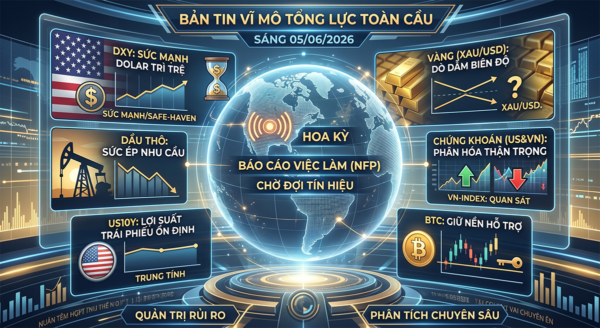 BẢN TIN VĨ MÔ TỔNG LỰC TOÀN CẦU 24H | 05/06/2026